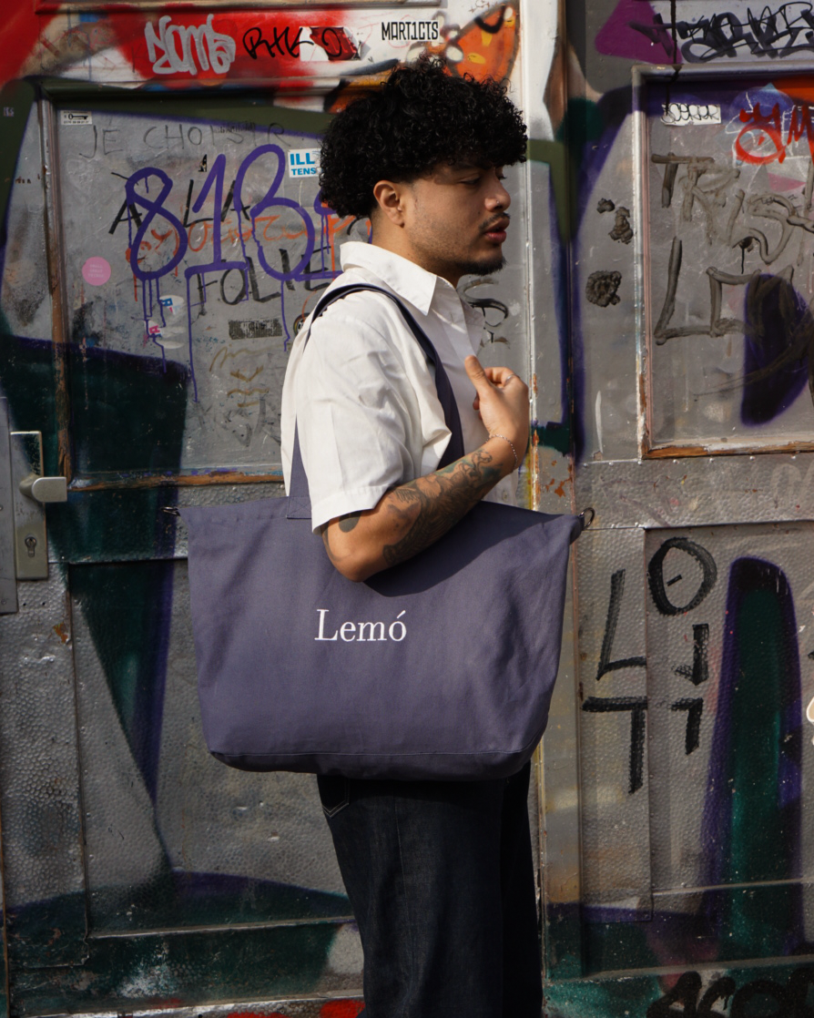 Lemó Tote Bag Navy Cross Body Lemo