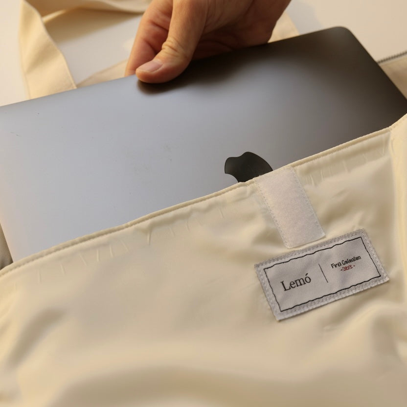 Lemo Tote Bag mit Laptop Tasche