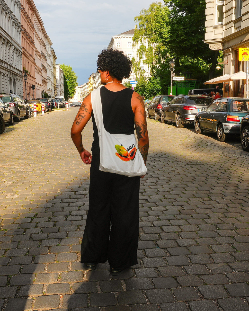 Cross Body Tote Bag Fairtrade -corp zertifiziert